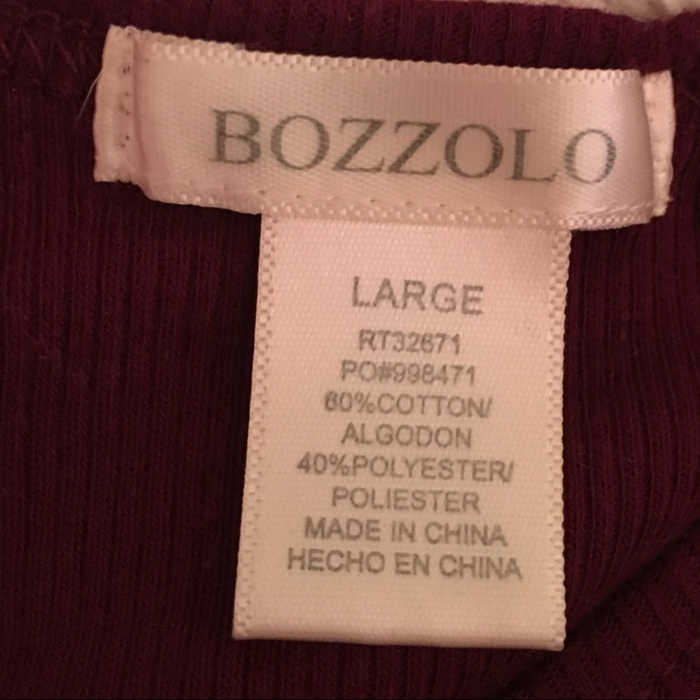 Burgundy/Maroon Tank Top - Picture 5 of 5